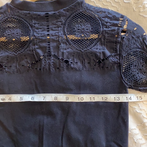 F21 plus size body suit stretch black long sleeve - Picture 7 of 9